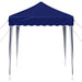 Pop-up partytent 195 x 195 x 245 cm Blauw Oxford Stof