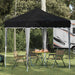 Pop-up partytent 195 x 195 x 245 cm Antracietkleurig