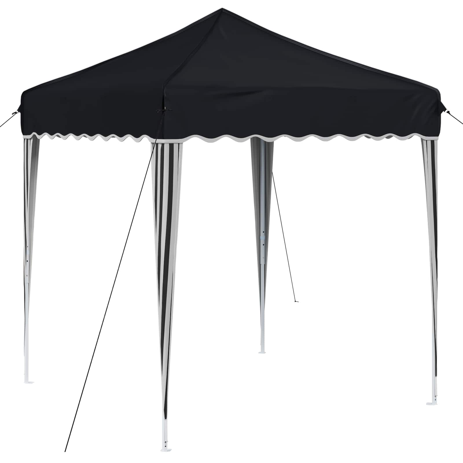 Pop-up partytent 195 x 195 x 245 cm Antracietkleurig