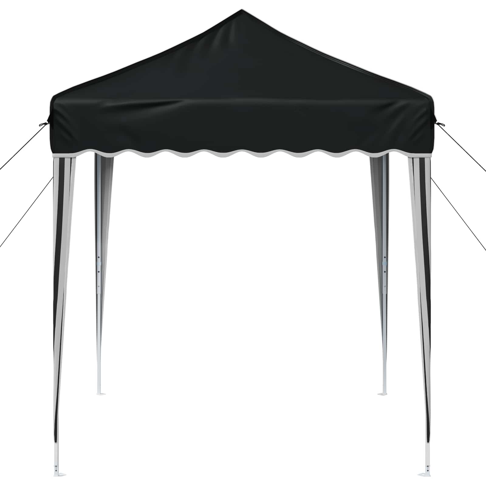 Pop-up partytent 195 x 195 x 245 cm Antracietkleurig