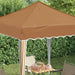 Pop-up partytent 195 x 195 x 245 cm Beige Oxford Stof