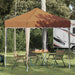 Pop-up partytent 195 x 195 x 245 cm Beige Oxford Stof