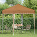Pop-up partytent 195 x 195 x 245 cm Beige Oxford Stof