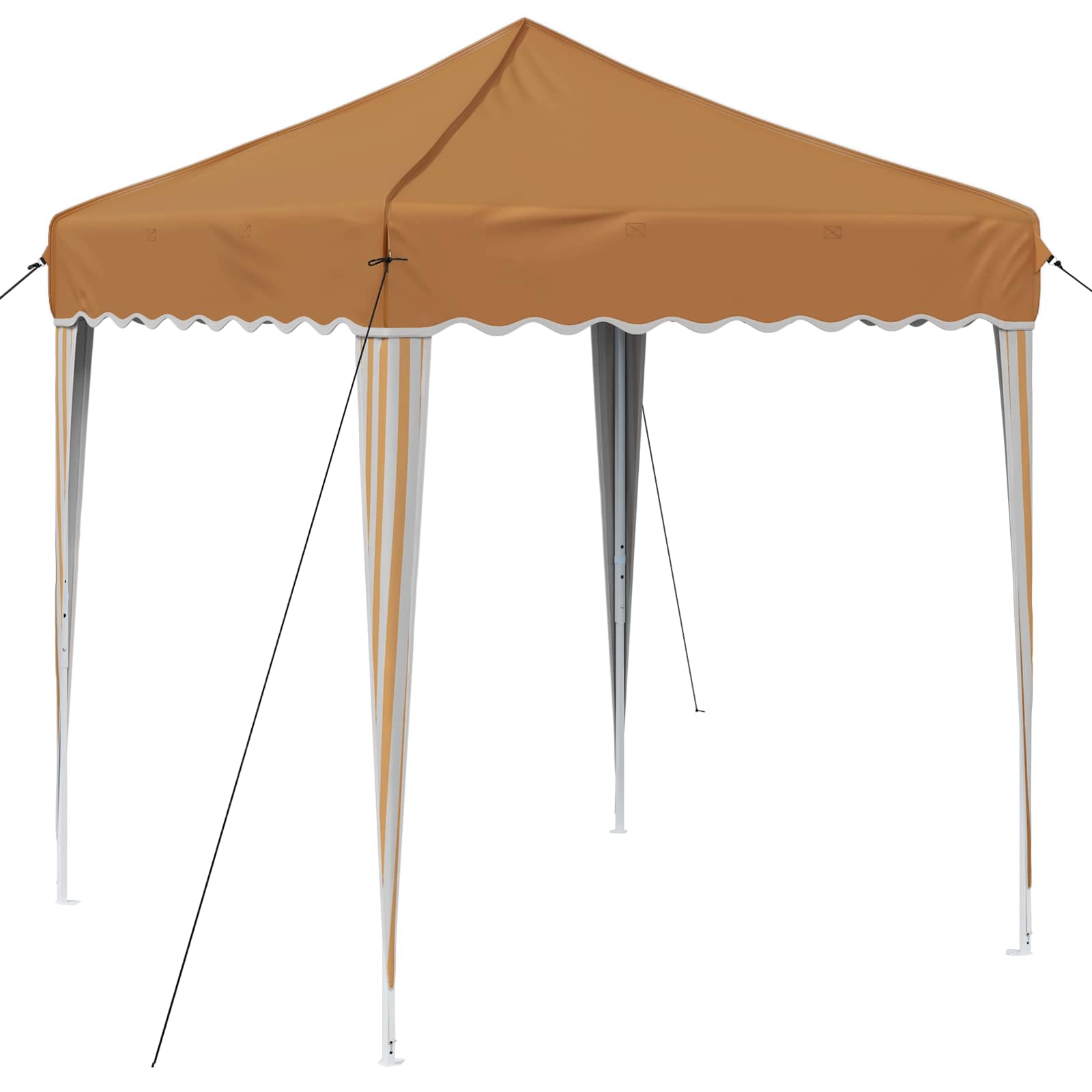 Pop-up partytent 195 x 195 x 245 cm Beige Oxford Stof