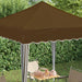 Pop-up partytent 195 x 195 x 245 cm Taupe Oxford Stof