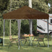 Pop-up partytent 195 x 195 x 245 cm Taupe Oxford Stof