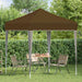 Pop-up partytent 195 x 195 x 245 cm Taupe Oxford Stof