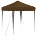 Pop-up partytent 195 x 195 x 245 cm Taupe Oxford Stof