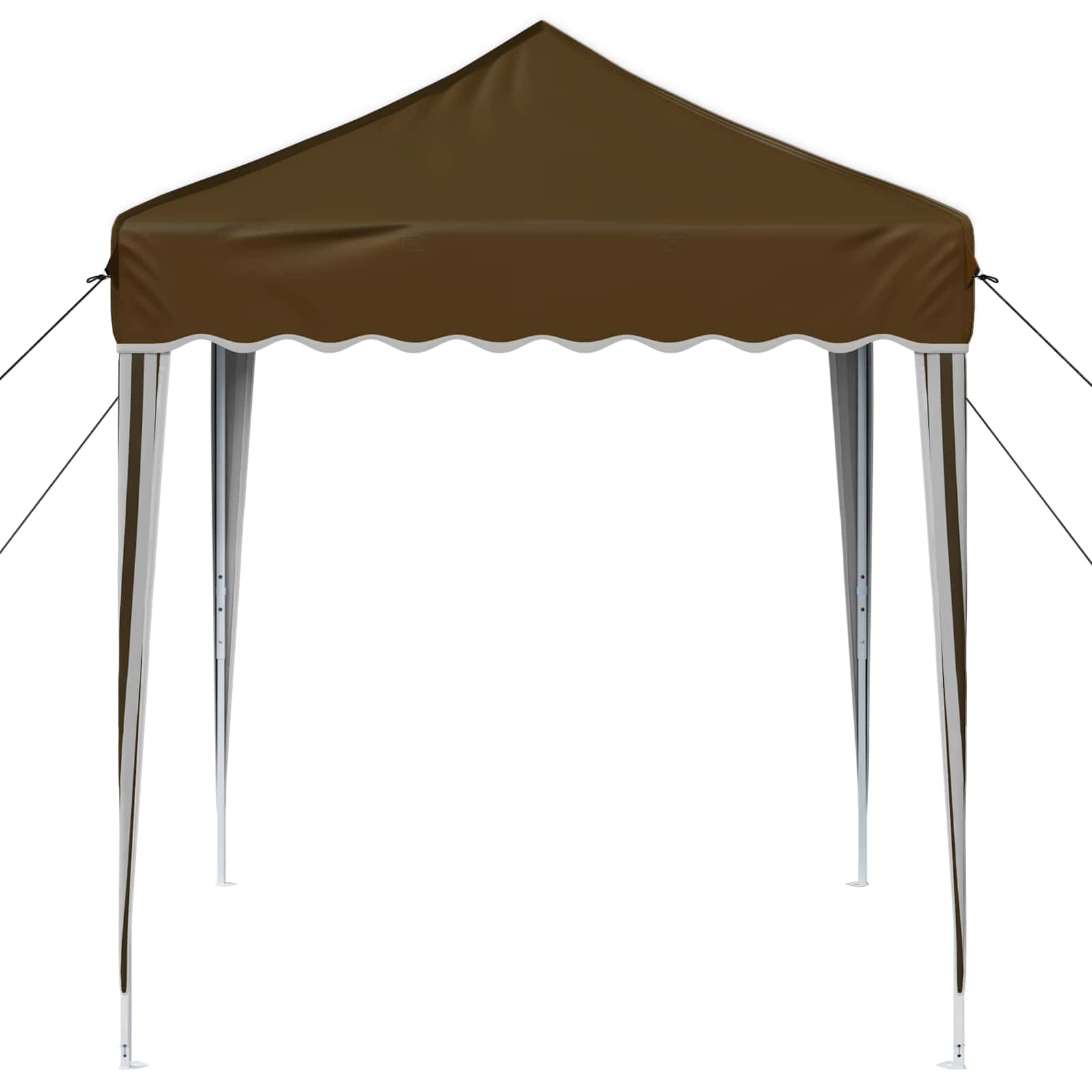 Pop-up partytent 195 x 195 x 245 cm Taupe Oxford Stof