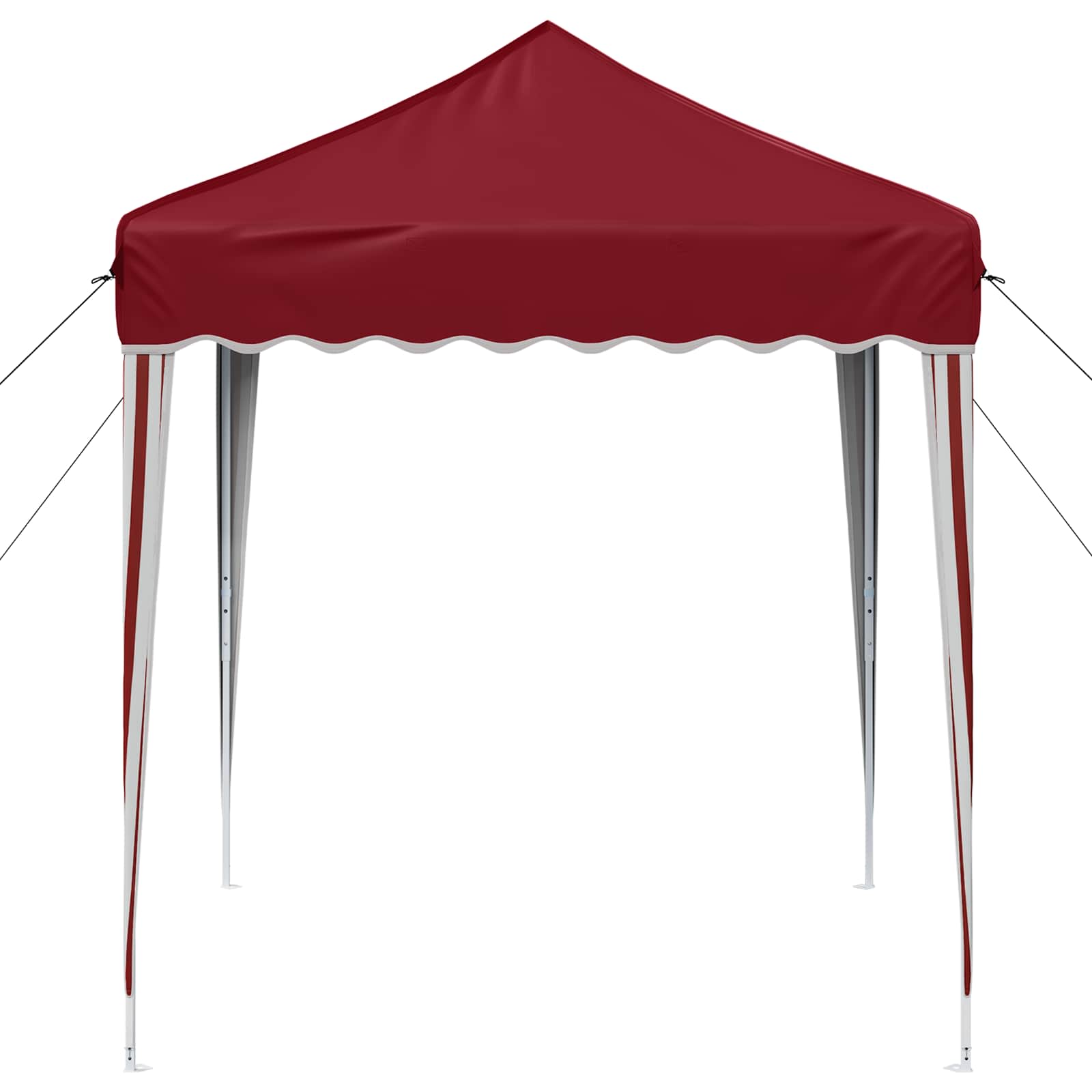 Pop-up partytent 195 x 195 x 245 cm Bordeauxrood Oxford Stof