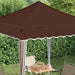Pop-up partytent 195 x 195 x 245 cm Bruin Oxford Stof
