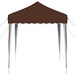 Pop-up partytent 195 x 195 x 245 cm Bruin Oxford Stof