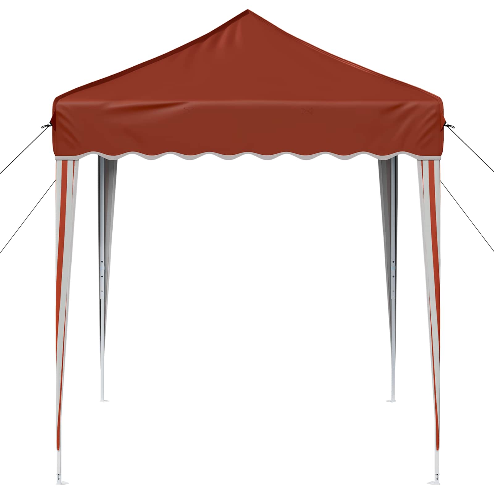 Pop-up partytent 195 x 195 x 245 cm Terracotta Oxford Stof