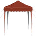 Pop-up partytent 195 x 195 x 245 cm Terracotta Oxford Stof