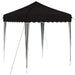 Pop-up partytent 195 x 195 x 245 cm Zwart Oxford Stof