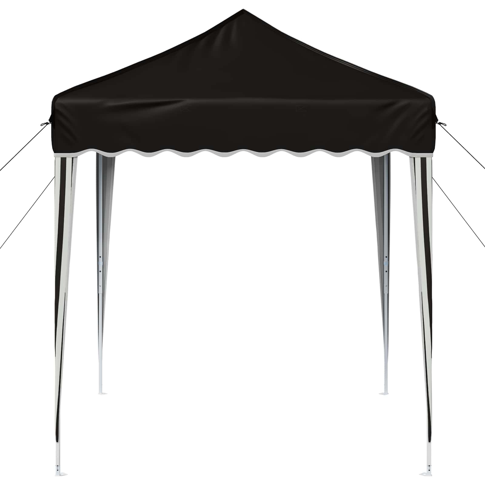Pop-up partytent 195 x 195 x 245 cm Zwart Oxford Stof
