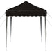 Pop-up partytent 195 x 195 x 245 cm Zwart Oxford Stof