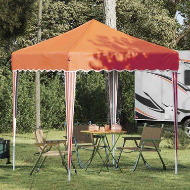 Pop-up partytent 195 x 195 x 245 cm Oranje Oxford Stof