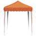 Pop-up partytent 195 x 195 x 245 cm Oranje Oxford Stof