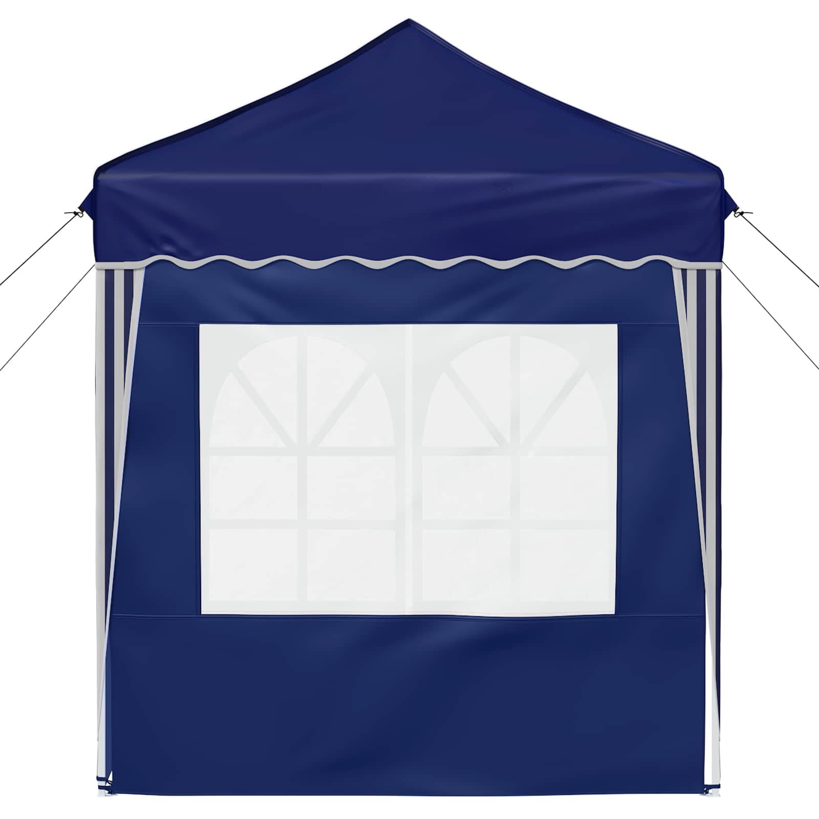 Pop-up partytent 195 x 195 x 245 cm Blauw Oxford Stof
