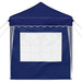 Pop-up partytent 195 x 195 x 245 cm Blauw Oxford Stof