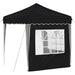 Pop-up partytent 195 x 195 x 245 cm Antracietkleurig