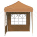 Pop-up partytent 195 x 195 x 245 cm Beige Oxford Stof