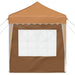 Pop-up partytent 195 x 195 x 245 cm Beige Oxford Stof
