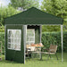 Pop-up partytent 195 x 195 x 245 cm Groen Oxford Stof
