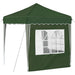 Pop-up partytent 195 x 195 x 245 cm Groen Oxford Stof