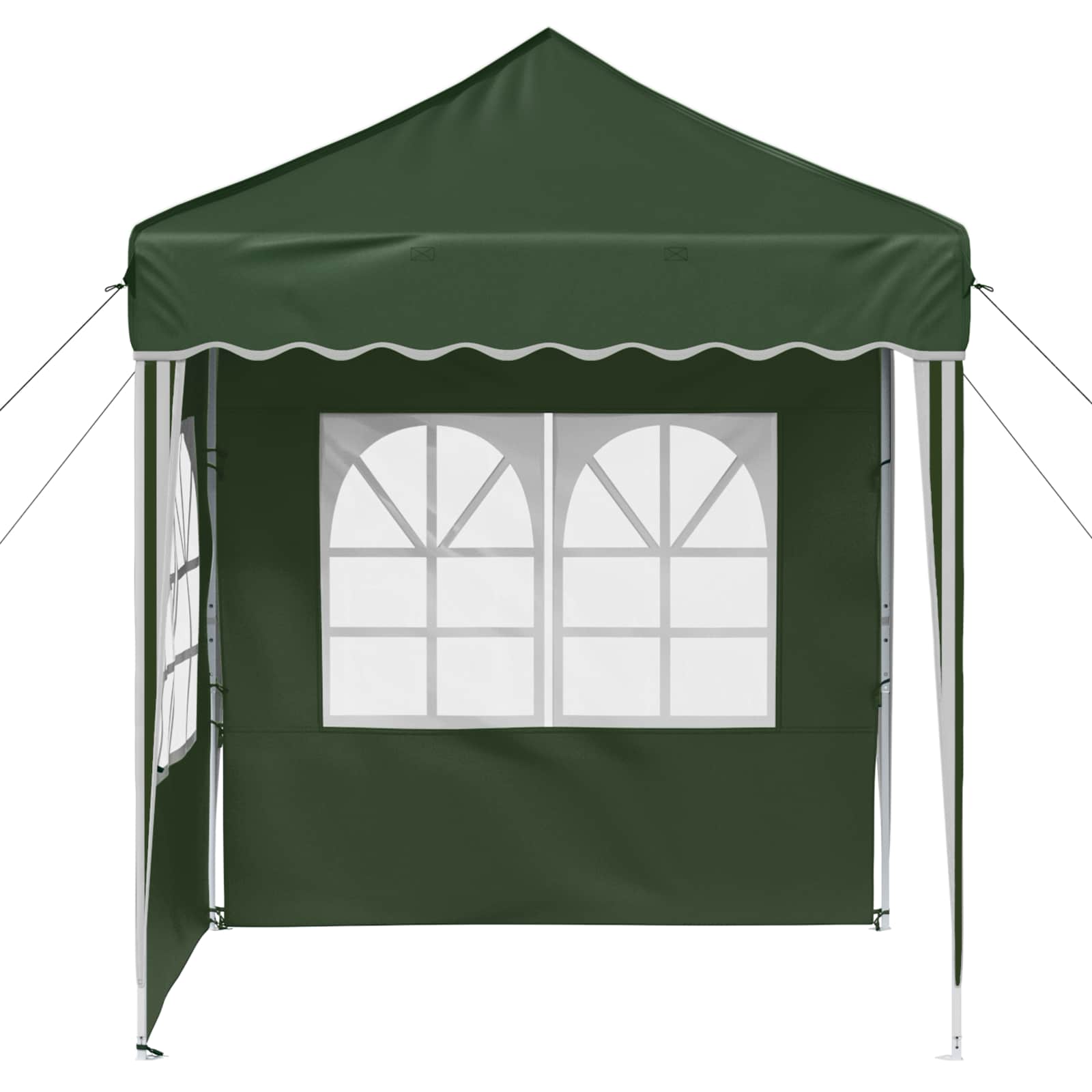Pop-up partytent 195 x 195 x 245 cm Groen Oxford Stof