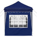 Pop-up partytent 195 x 195 x 245 cm Blauw Oxford Stof