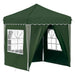 Pop-up partytent 195 x 195 x 245 cm Groen Oxford Stof