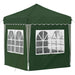 Pop-up partytent 195 x 195 x 245 cm Groen Oxford Stof