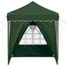 Pop-up partytent 195 x 195 x 245 cm Groen Oxford Stof