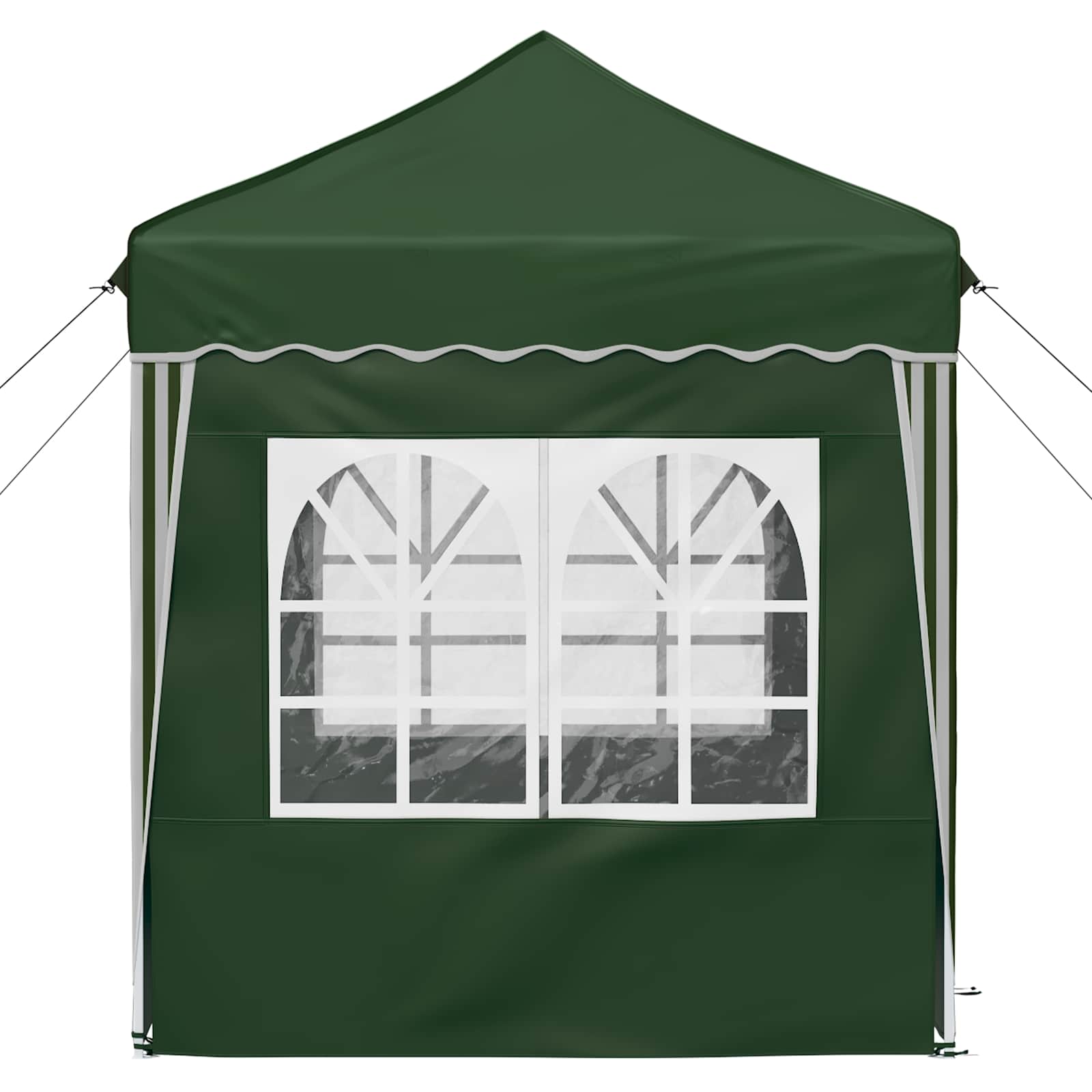 Pop-up partytent 195 x 195 x 245 cm Groen Oxford Stof