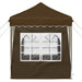 Pop-up partytent 195 x 195 x 245 cm Taupe Oxford Stof