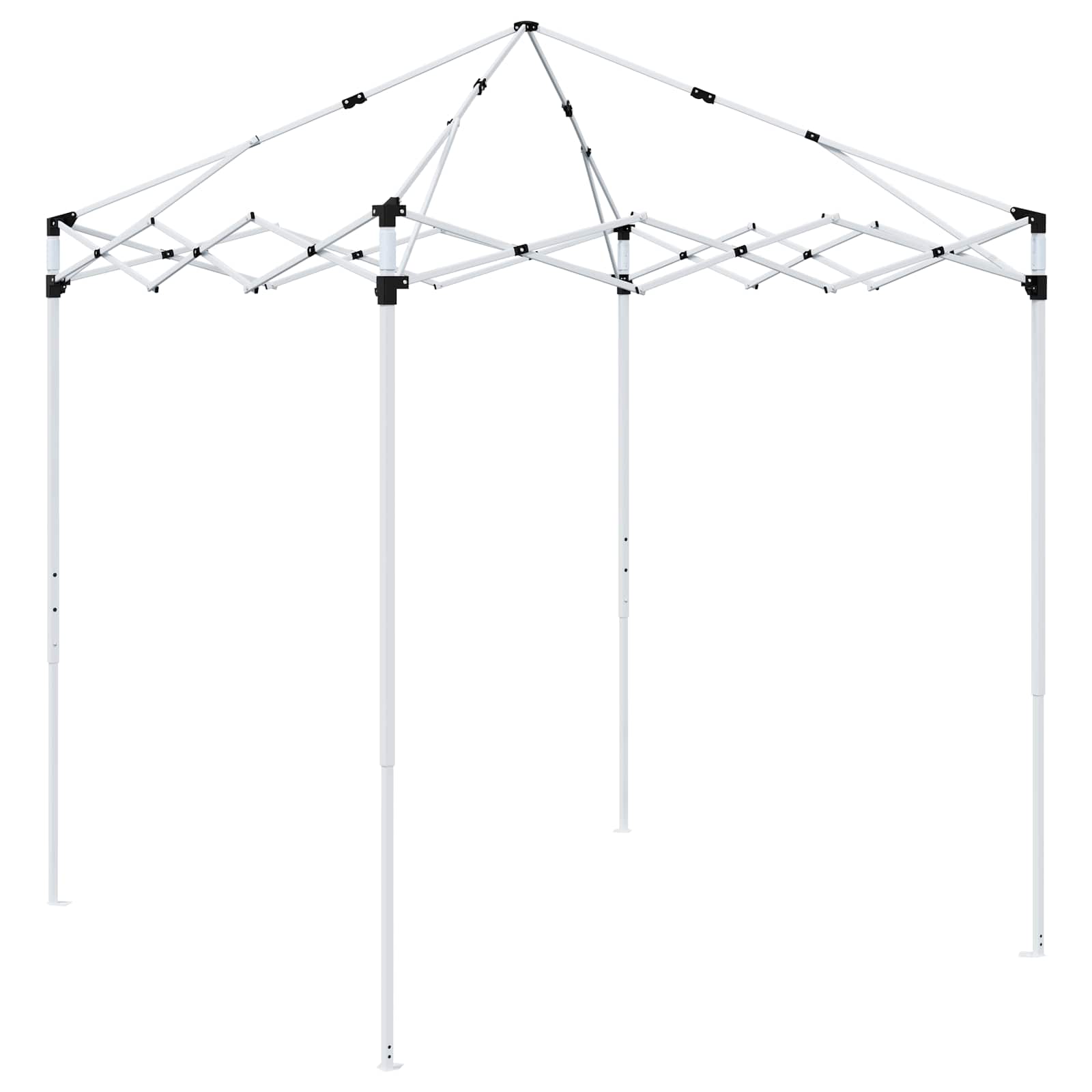 Pop-up partytent 195 x 195 x 245 cm Bordeauxrood Oxford Stof