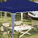 Pop-up partytent 288 x 288 x 245 cm Blauw Oxford Stof