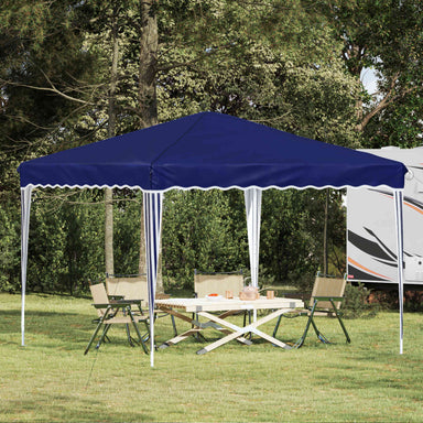 Pop-up partytent 288 x 288 x 245 cm Blauw Oxford Stof