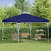 Pop-up partytent 288 x 288 x 245 cm Blauw Oxford Stof