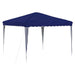 Pop-up partytent 288 x 288 x 245 cm Blauw Oxford Stof