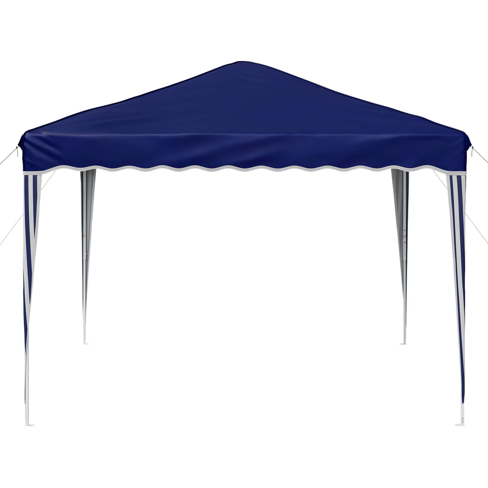 Pop-up partytent 288 x 288 x 245 cm Blauw Oxford Stof