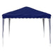 Pop-up partytent 288 x 288 x 245 cm Blauw Oxford Stof