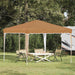 Pop-up partytent 288 x 288 x 245 cm Beige Oxford Stof