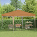 Pop-up partytent 288 x 288 x 245 cm Beige Oxford Stof