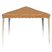 Pop-up partytent 288 x 288 x 245 cm Beige Oxford Stof