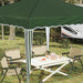 Pop-up partytent 288 x 288 x 245 cm Groen Oxford Stof