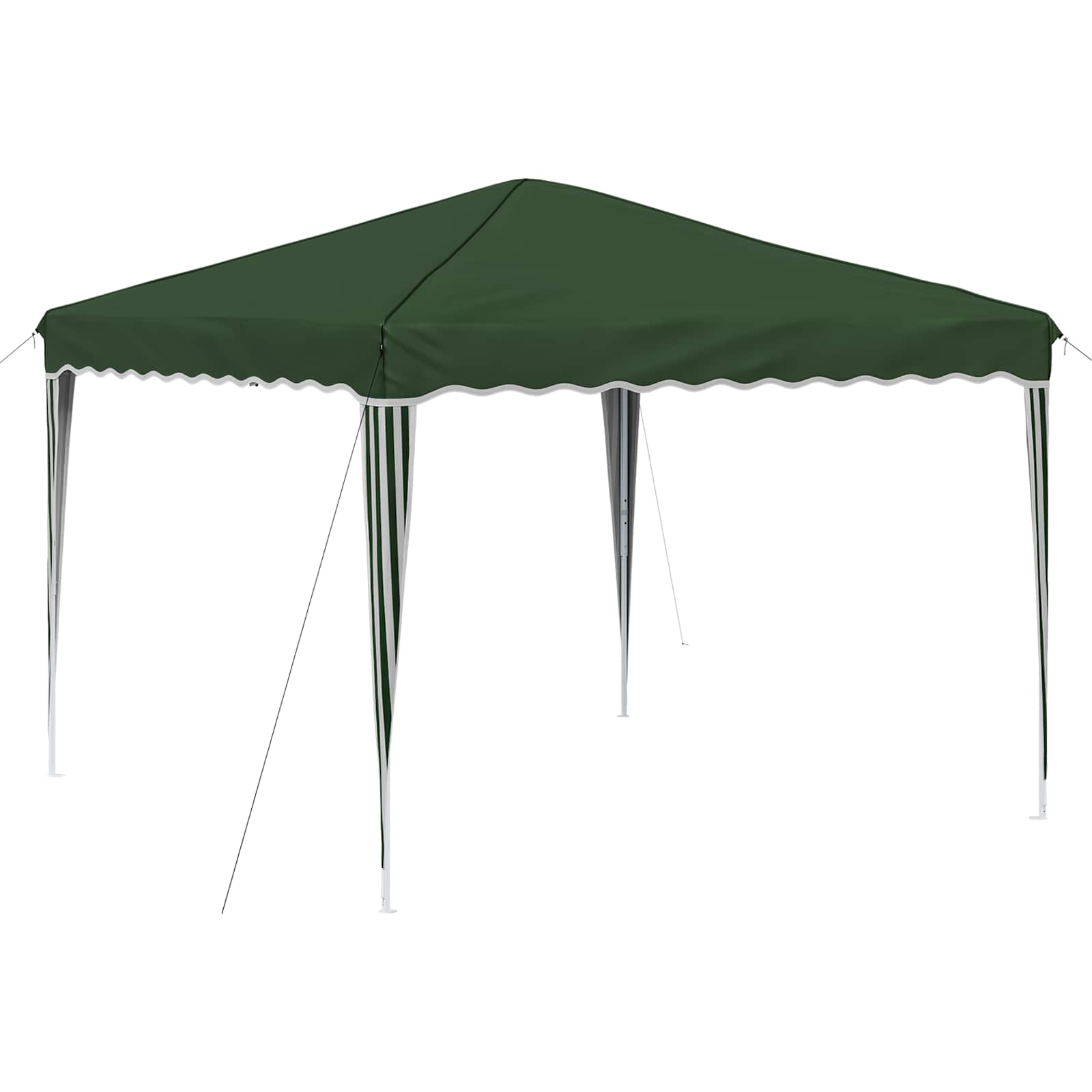 Pop-up partytent 288 x 288 x 245 cm Groen Oxford Stof