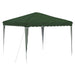 Pop-up partytent 288 x 288 x 245 cm Groen Oxford Stof
